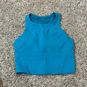 Lululemon Turquoise Tide Invigorate Train Tank Size 4
